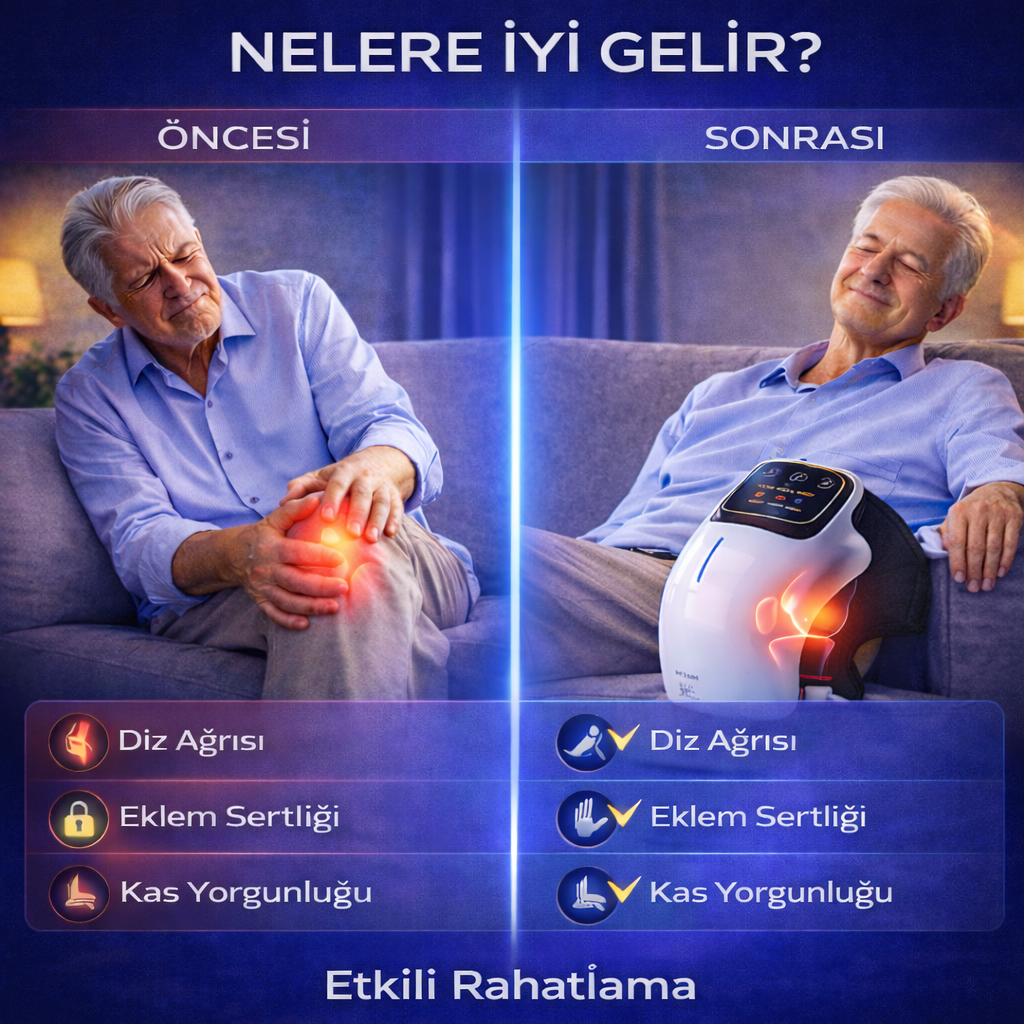 Noelia KneePro – Isıtmalı Akıllı Diz Masaj Aleti