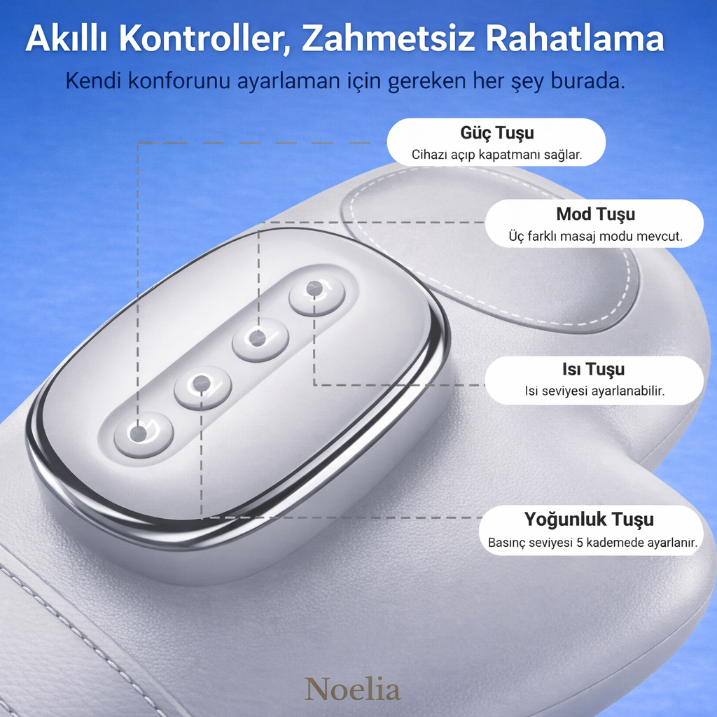 El & Bilek Ağrısı için El Masaj Cihazı