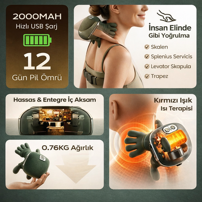 Noelia Boyun & Omuz Masaj Aleti