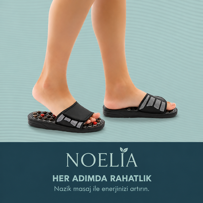 Noelia Ayak Masaj Terliği | Refleksoloji Akupres Basınç Noktalı Terlik