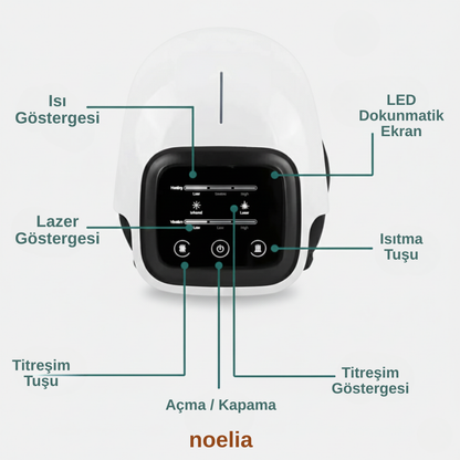 Noelia KneePro – Isıtmalı Akıllı Diz Masaj Aleti